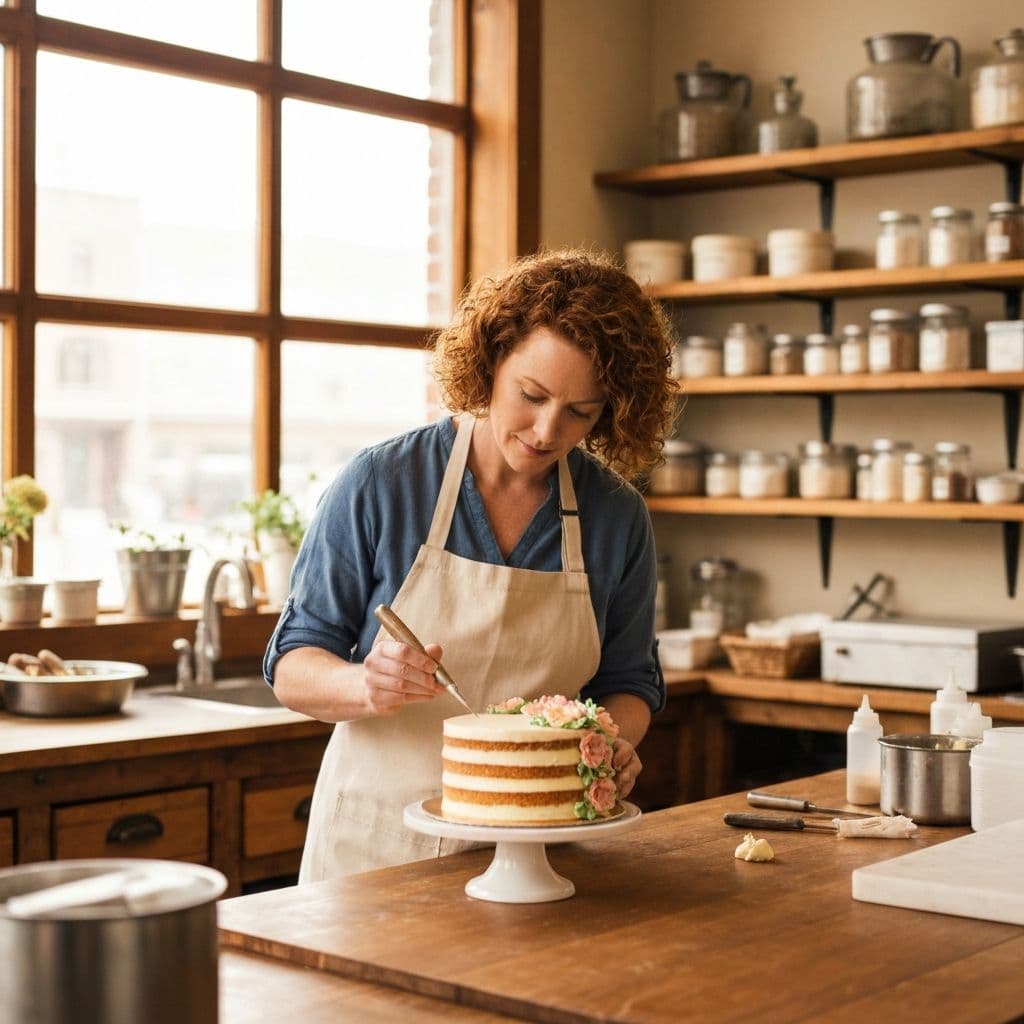 Mel's Cakes Café-Interieur