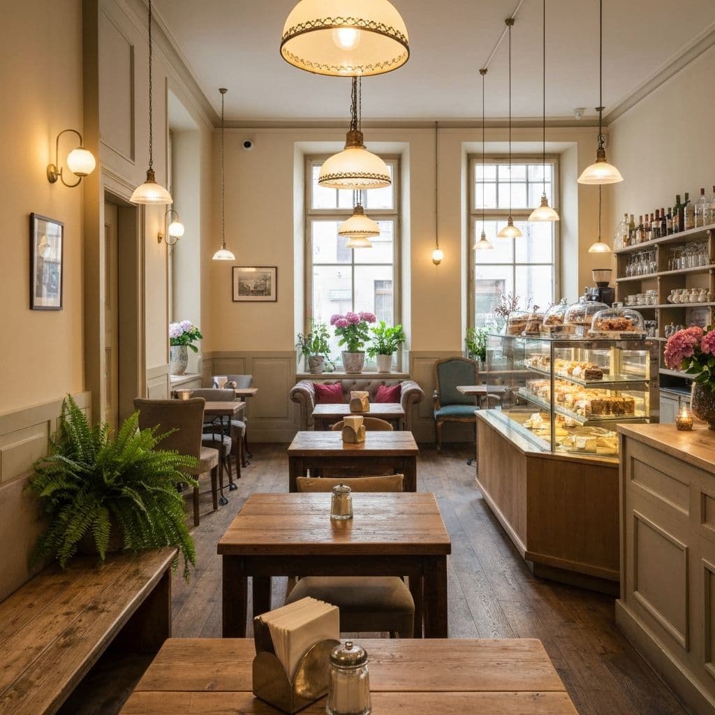 Mel's Cakes Café-Interieur
